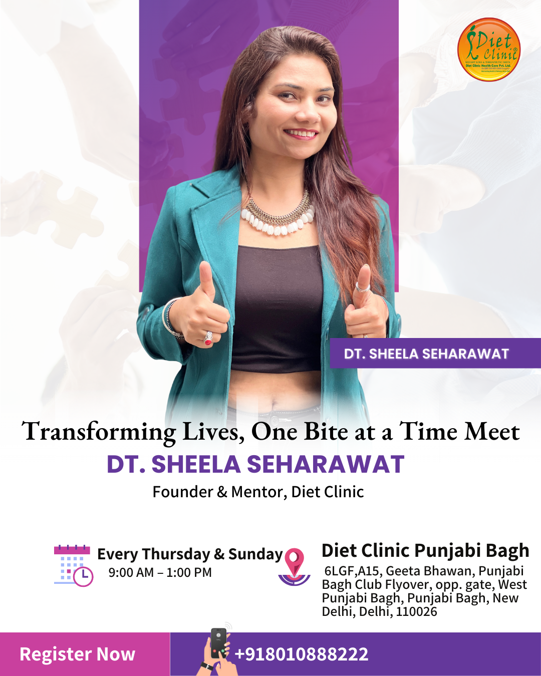  Join Dietician Sheela Seharawat